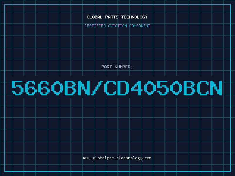 Aviation Part 5660BN/CD4050BCN