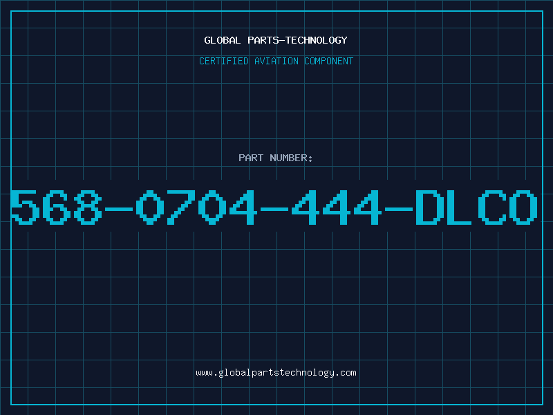 Aviation Part 568-0704-444-DLCO