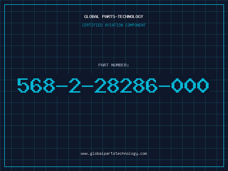 Aviation Part 568-2-28286-000