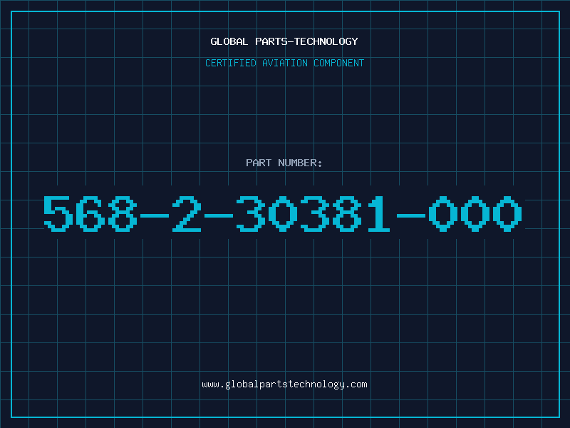Aviation Part 568-2-30381-000