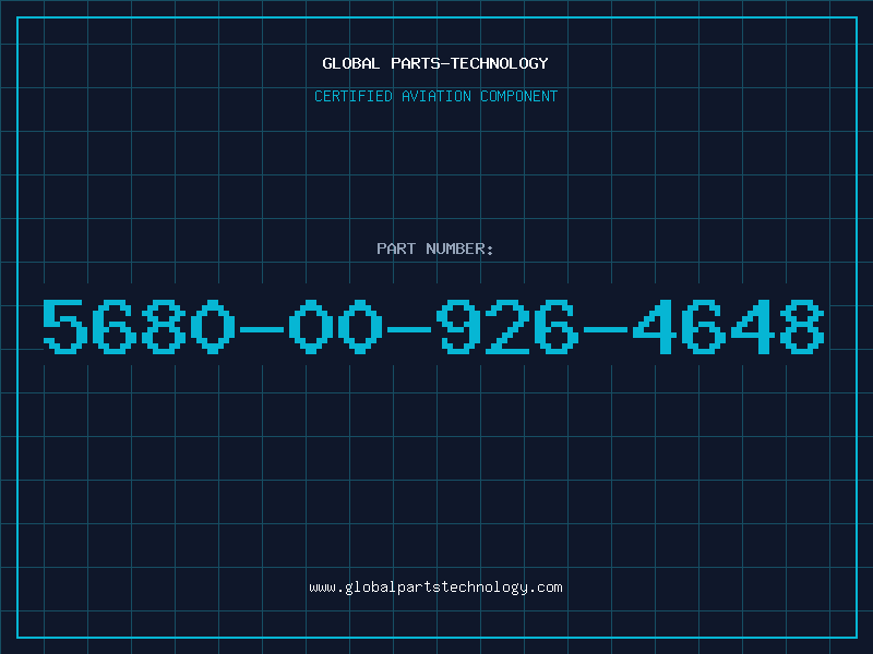 Aviation Part 5680-00-926-4648