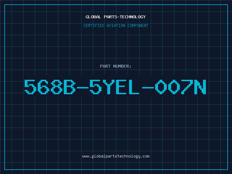Aviation Part 568B-5YEL-007N