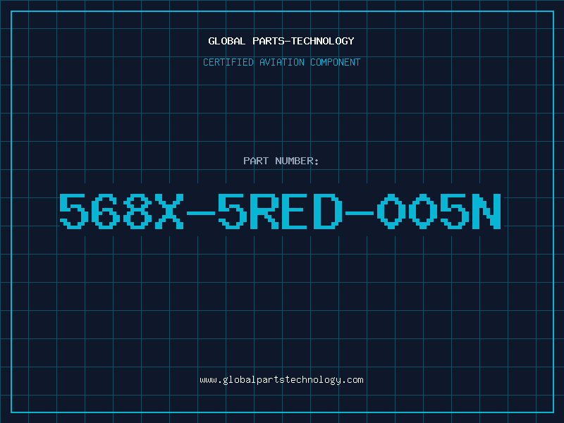 Aviation Part 568X-5RED-005N