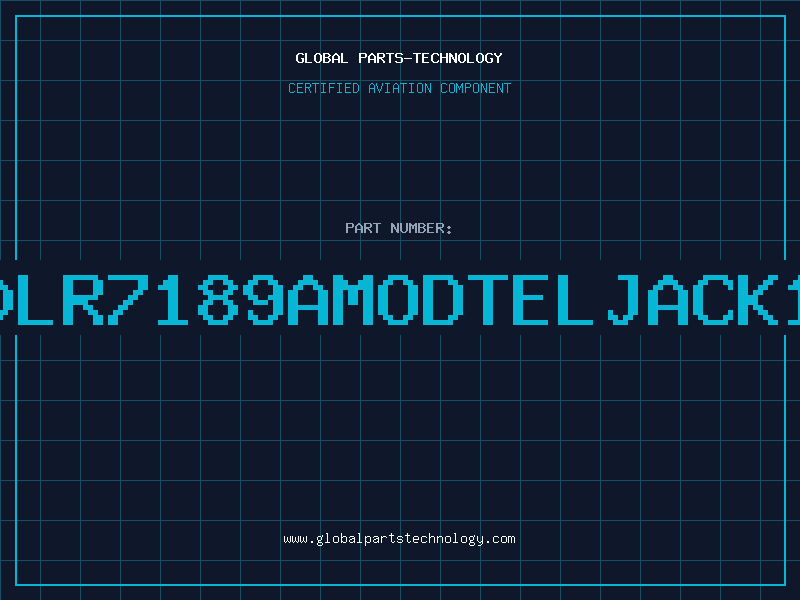 Aviation Part 569256100LR7189AMODTELJACK150V15AMP