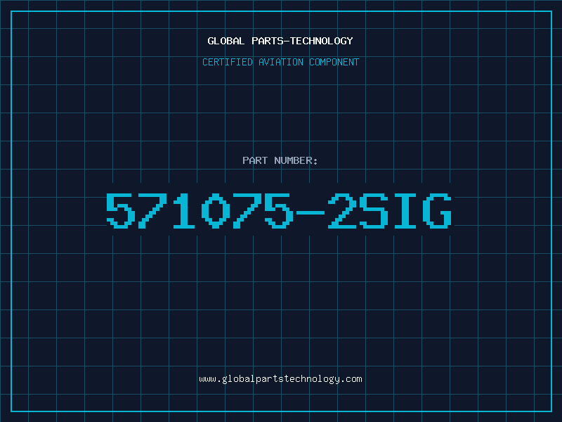 Aviation Part 571075-2SIG