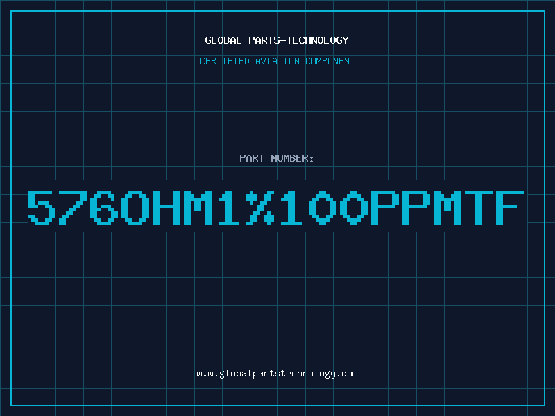 Aviation Part 576Ohm1%100PPMTF