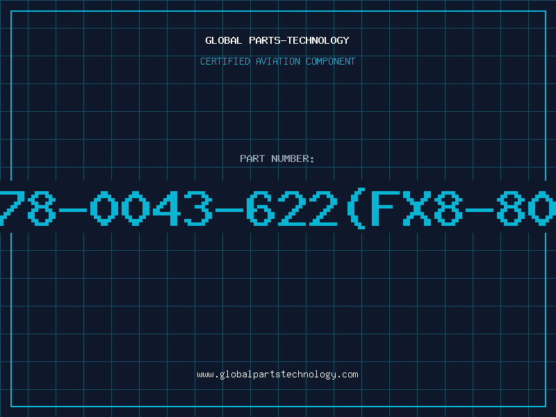 Aviation Part 578-0043-622(FX8-80P