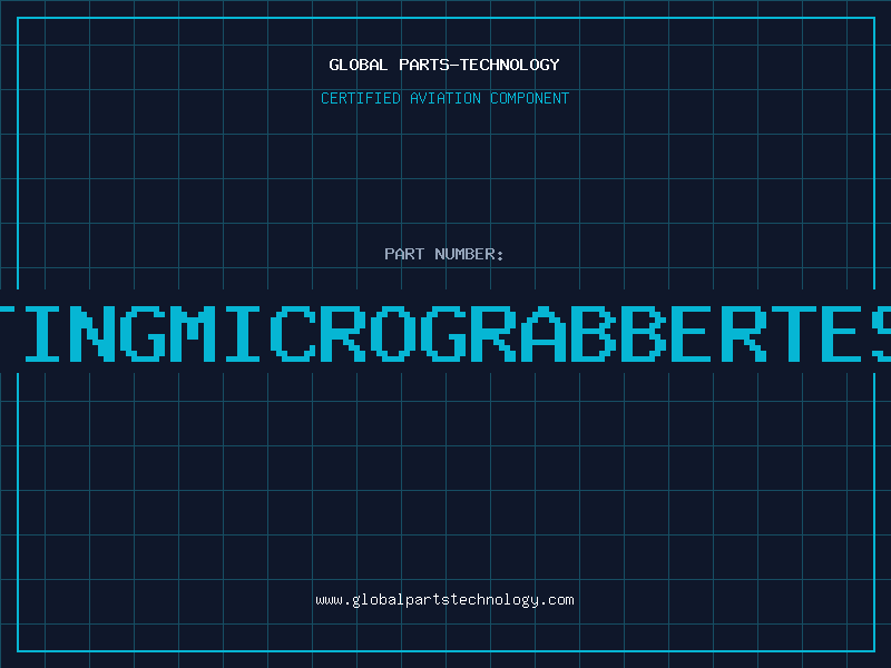 Aviation Part 5790-0ROTATINGMICROGRABBERTESTCLIPBLACK