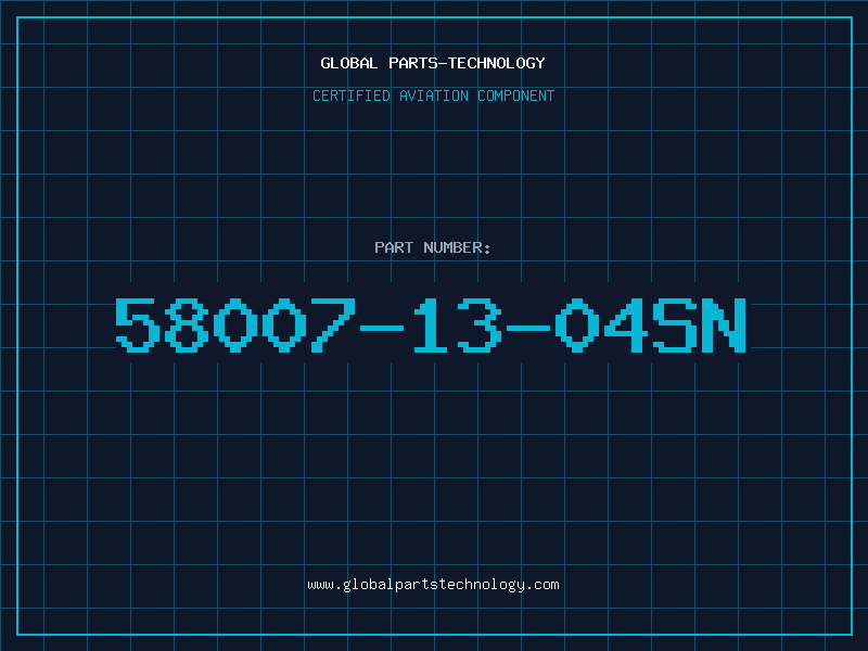 Aviation Part 58007-13-04SN