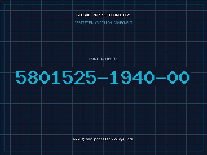 Aviation Part 5801525-1940-00