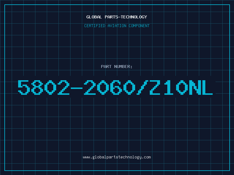 Aviation Part 5802-2060/Z10NL