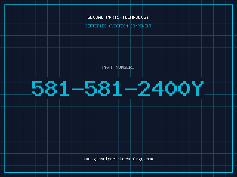 Aviation Part 581-581-2400Y