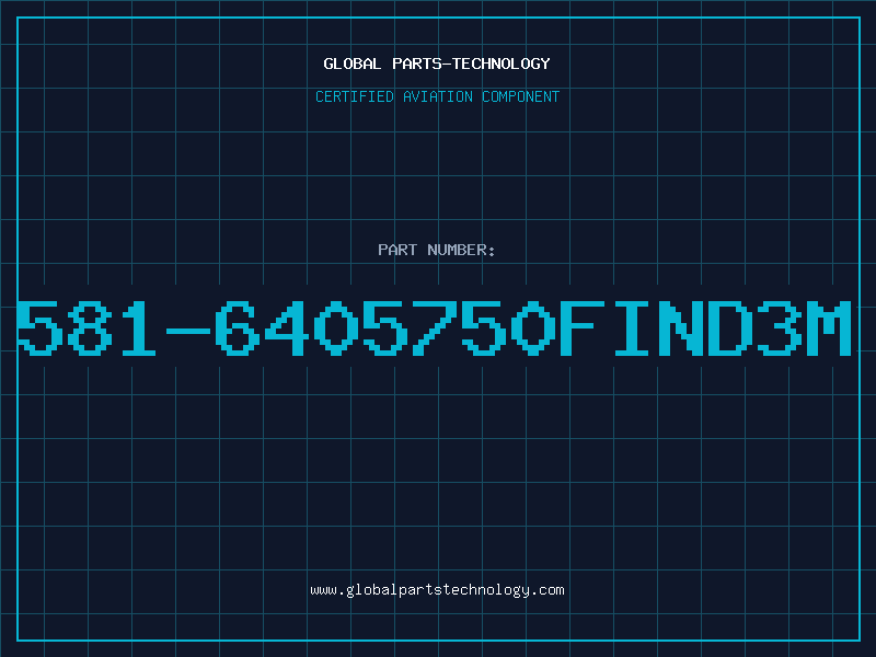 Aviation Part 581-6405750FIND3M