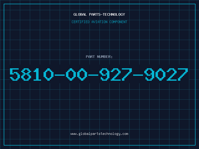 Aviation Part 5810-00-927-9027