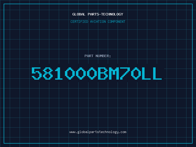 Aviation Part 581000BM70LL