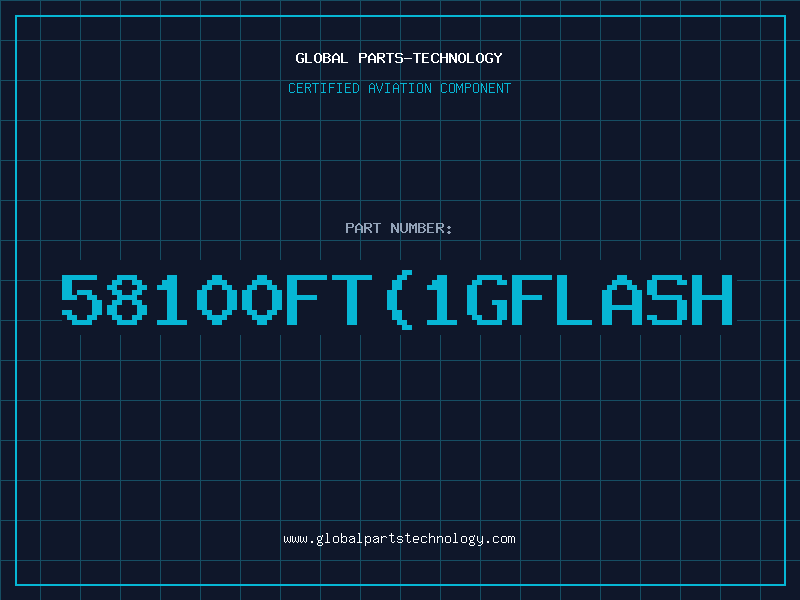 Aviation Part 58100FT1Gflash