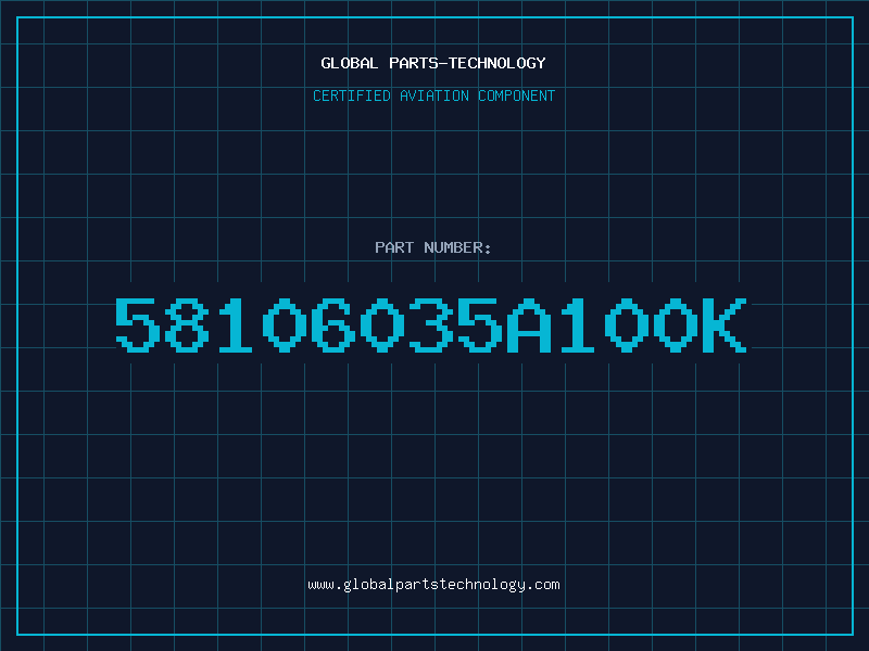 Aviation Part 58106035A100K