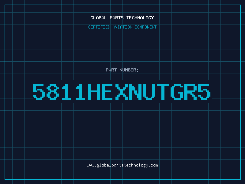 Aviation Part 5811HEXNUTGR5