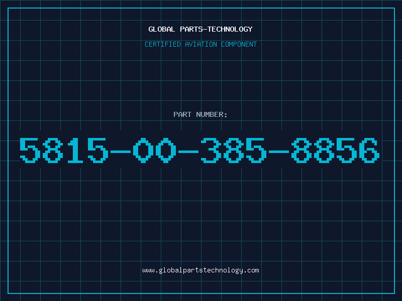 Aviation Part 5815-00-385-8856