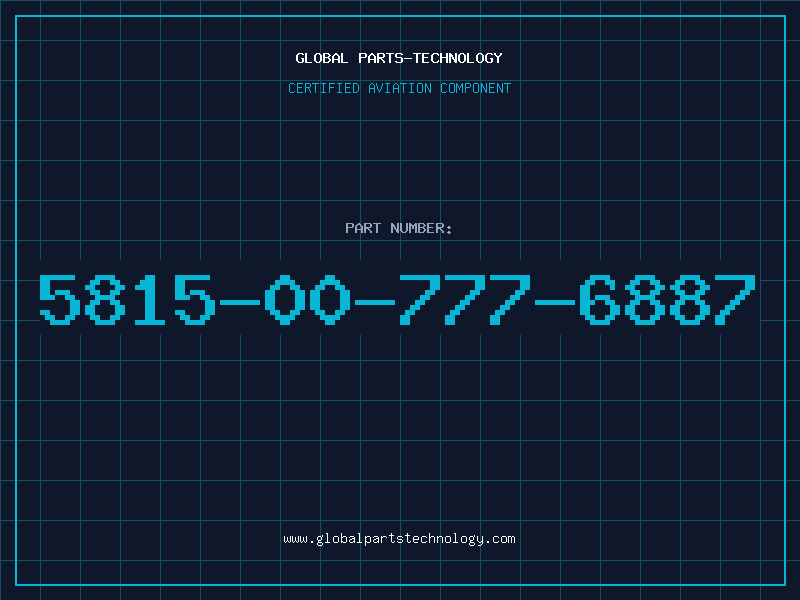 Aviation Part 5815-00-777-6887