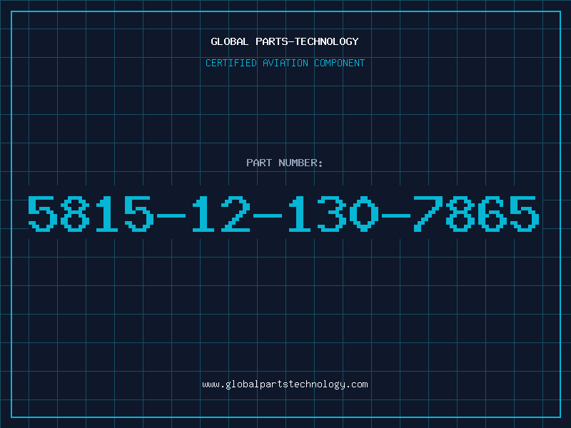 Aviation Part 5815-12-130-7865