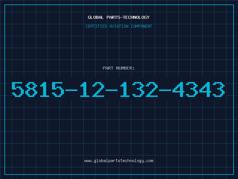 Aviation Part 5815-12-132-4343