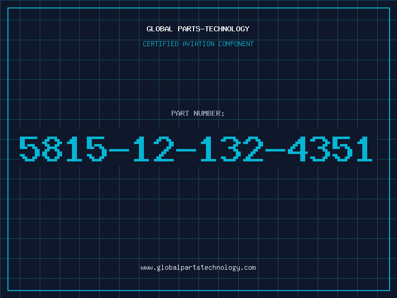 Aviation Part 5815-12-132-4351