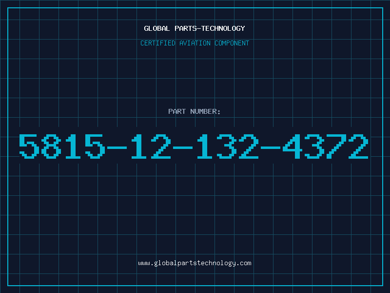 Aviation Part 5815-12-132-4372