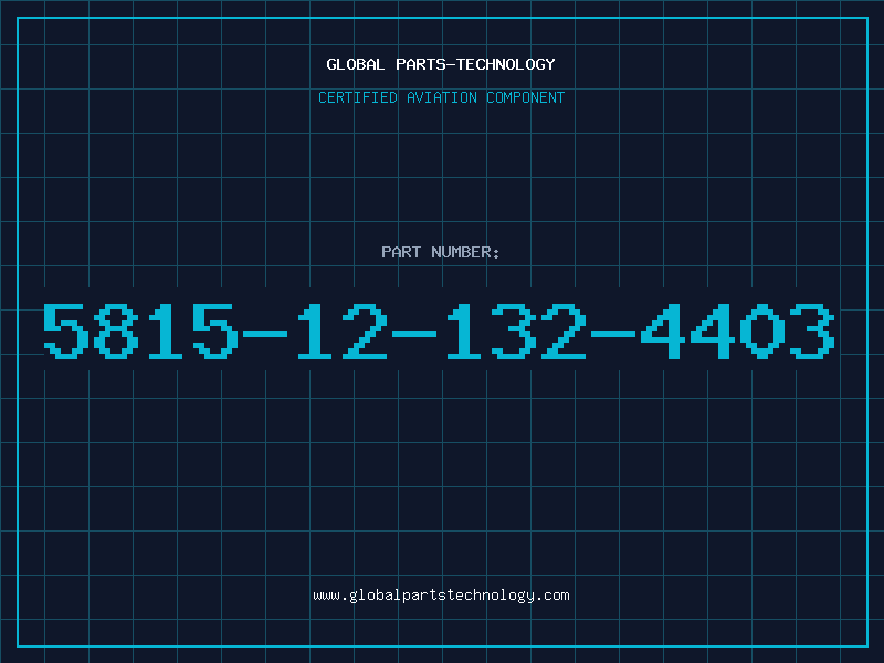 Aviation Part 5815-12-132-4403