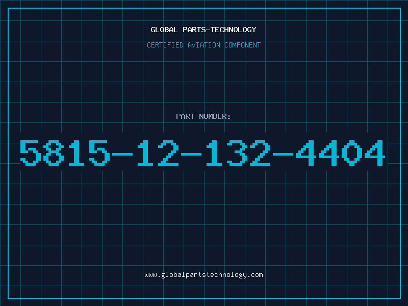 Aviation Part 5815-12-132-4404