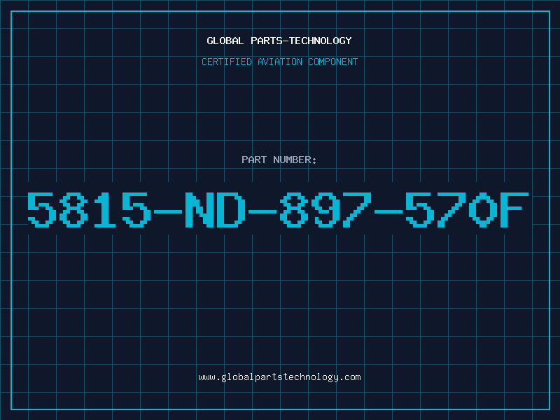 Aviation Part 5815-ND-897-570F
