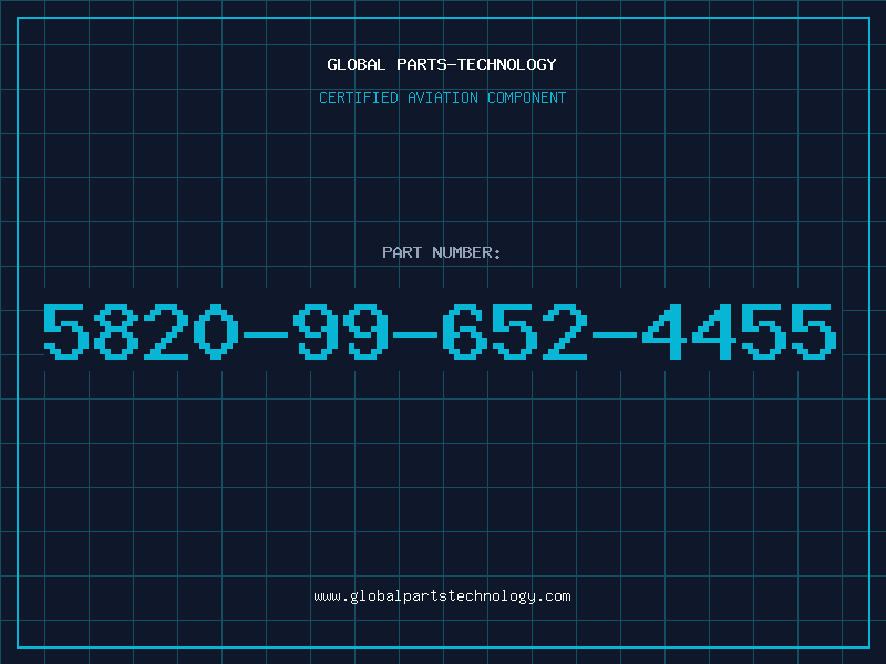Aviation Part 5820-99-652-4455