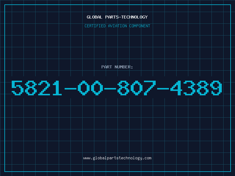 Aviation Part 5821-00-807-4389
