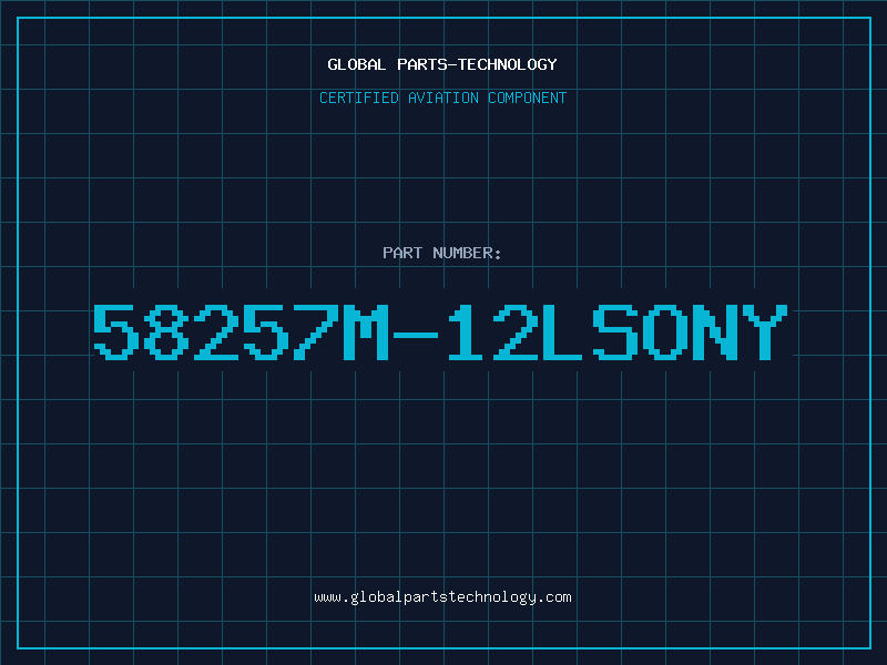 Aviation Part 58257M-12LSONY