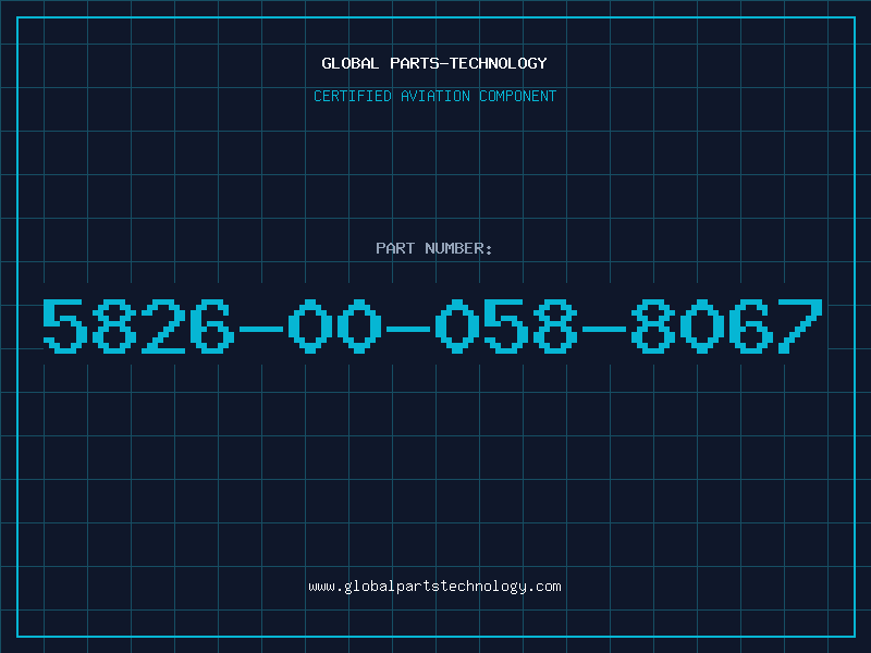 Aviation Part 5826-00-058-8067