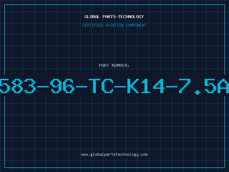 Aviation Part 583-96-TC-K14-7.5A