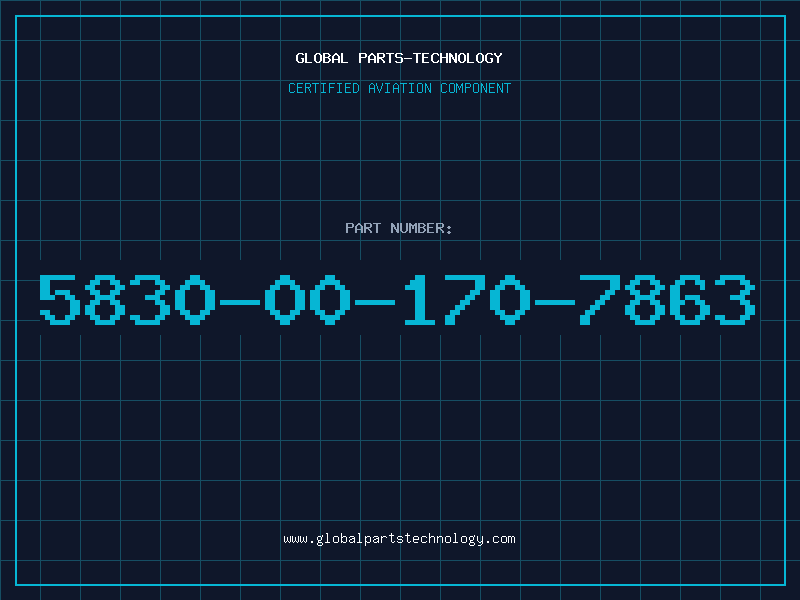 Aviation Part 5830-00-170-7863