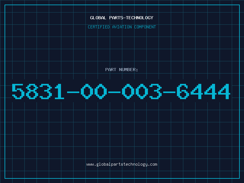 Aviation Part 5831-00-003-6444