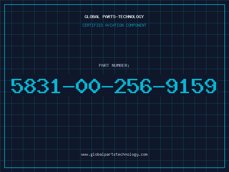 Aviation Part 5831-00-256-9159
