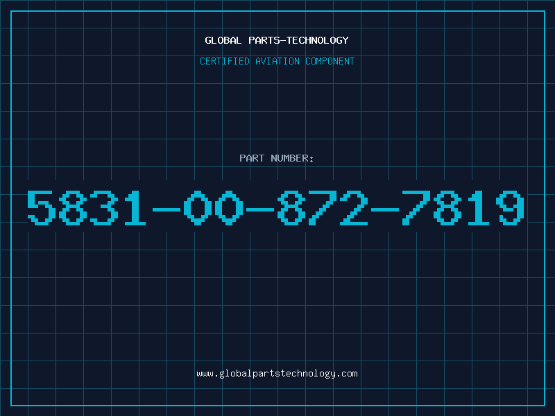 Aviation Part 5831-00-872-7819