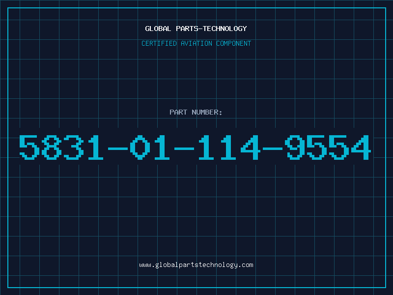Aviation Part 5831-01-114-9554