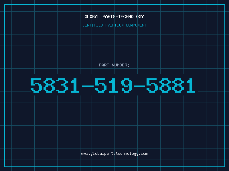 Aviation Part 5831-519-5881
