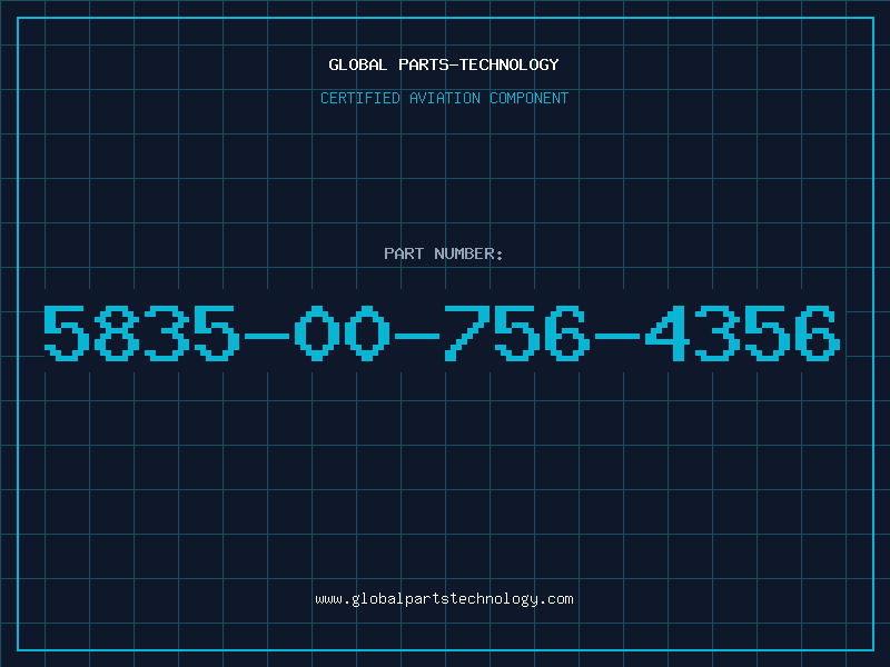 Aviation Part 5835-00-756-4356