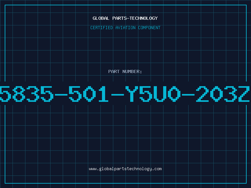 Aviation Part 5835-501-Y5U0-203Z