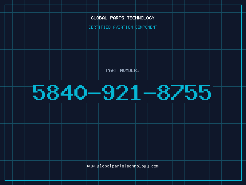 Aviation Part 5840-921-8755