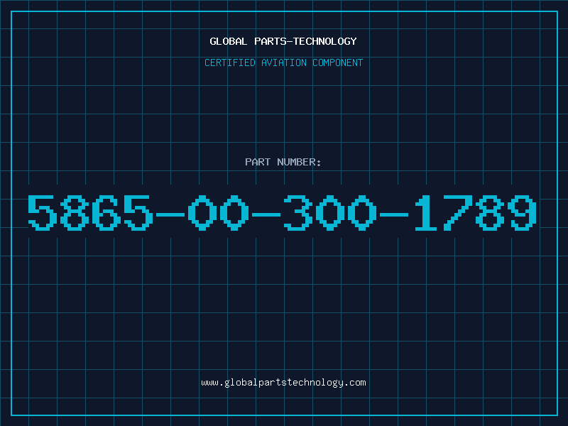 Aviation Part 5865-00-300-1789
