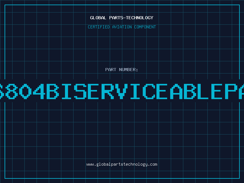 Aviation Part 586804BIserviceablepart