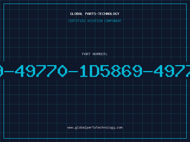 Aviation Part 5869-49770-1D5869-49770-1