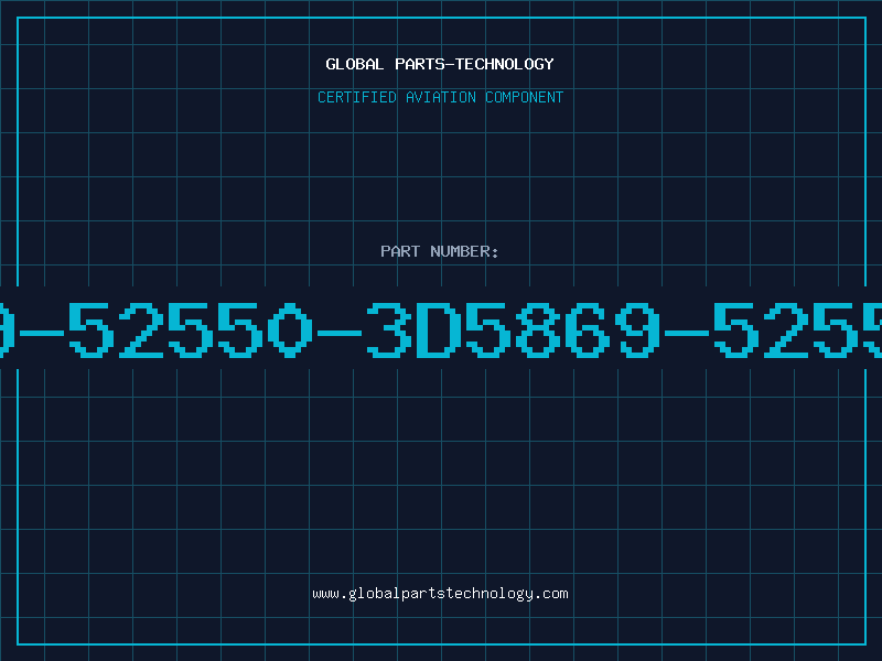 Aviation Part 5869-52550-3D5869-52550-3