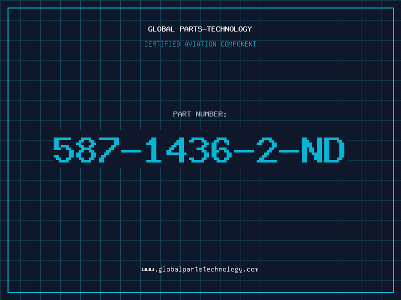 Aviation Part 587-1436-2-ND